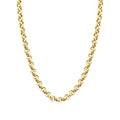 Gold Rope Chain Necklace