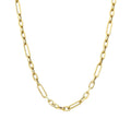 Gold Capsule Chain Necklace