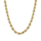 Gold Rope Chain Necklace