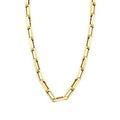 Gold Paperclip Chain Necklace