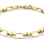 Gold Hallow Bracelet