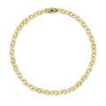 Gold Stone Gourmette Neckband