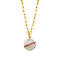 Gold Planet Necklace