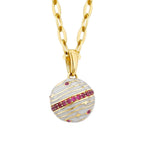 Gold Planet Necklace