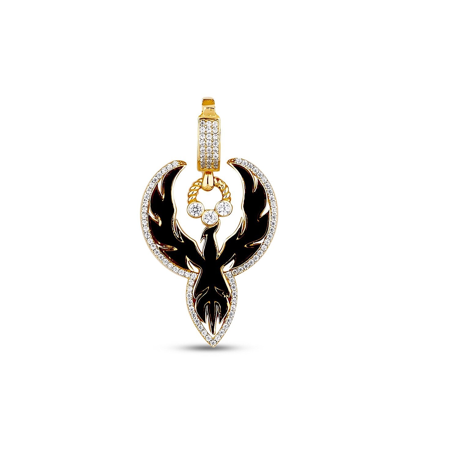 Gold Phoenix Pendants