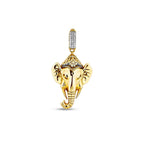 Gold Elephant Pendants