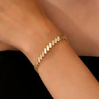 Gold Light Path Bracelet