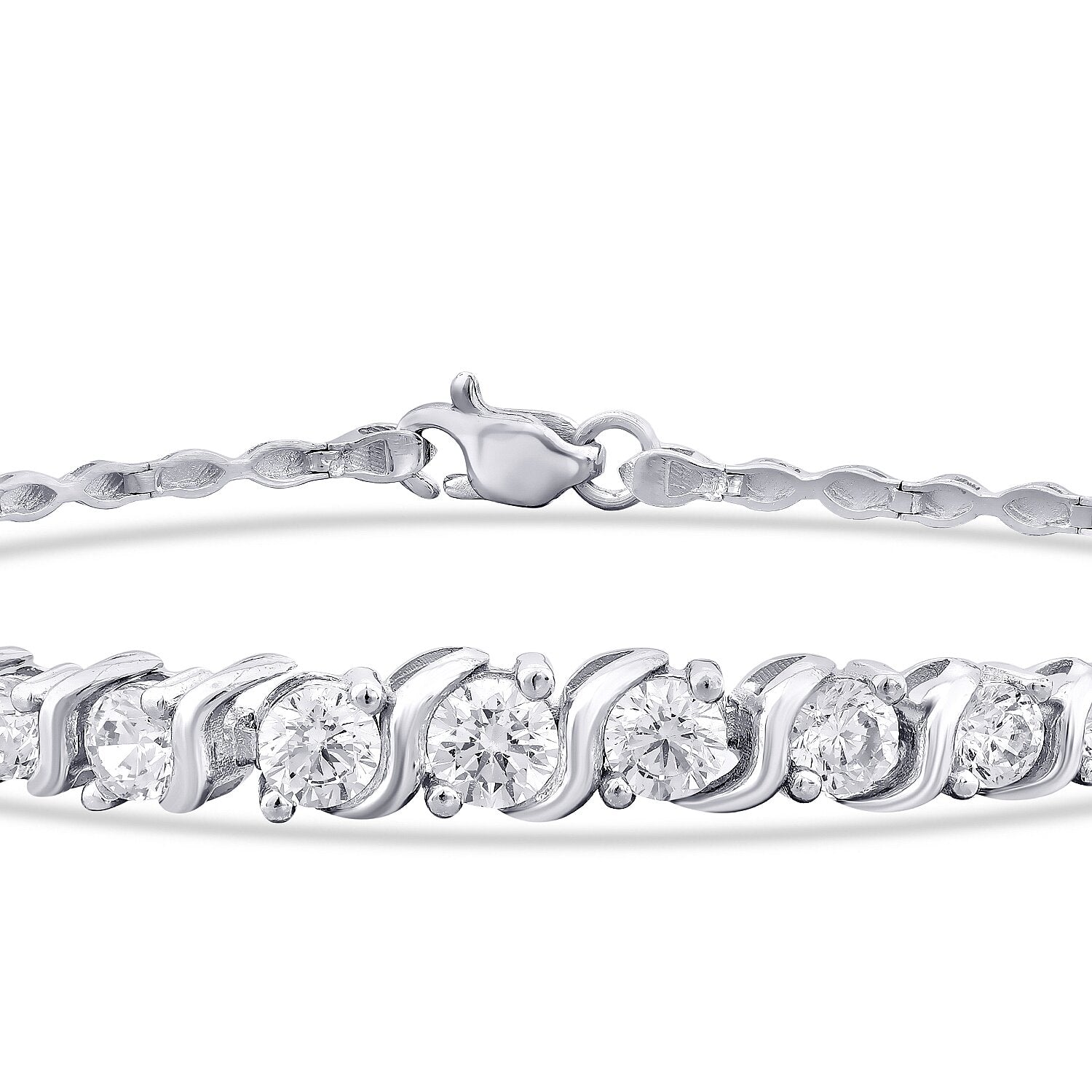 Gold Tennis Bracelet