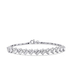 Gold Designer Baguette Bracelet