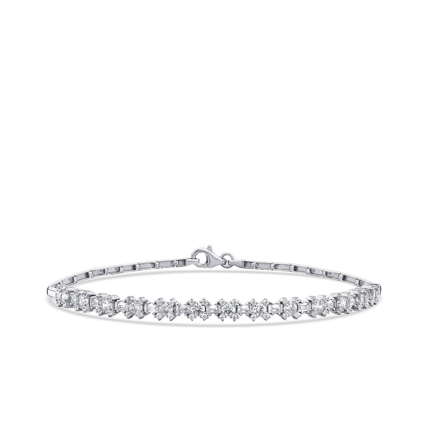 Trend Gold Baguette Cut Bracelet