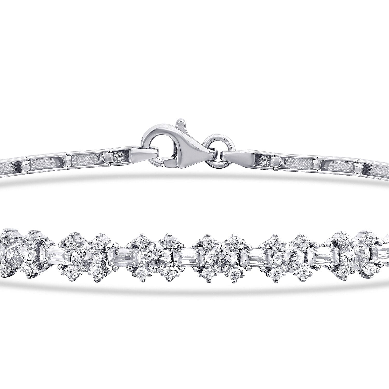 Trend Gold Baguette Cut Bracelet