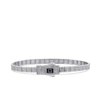 Gold Single Row Stone Bracelet