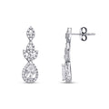 Gold Damla Stone Design Earring