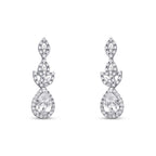 Gold Damla Stone Design Earring