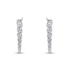 Gold Tennis Earring