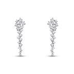 Gold Zigzag Dangle Earrings