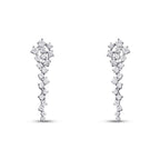 Gold Zigzag Dangle Earrings
