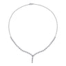 Gold Baguette Stone Tennis Neckband