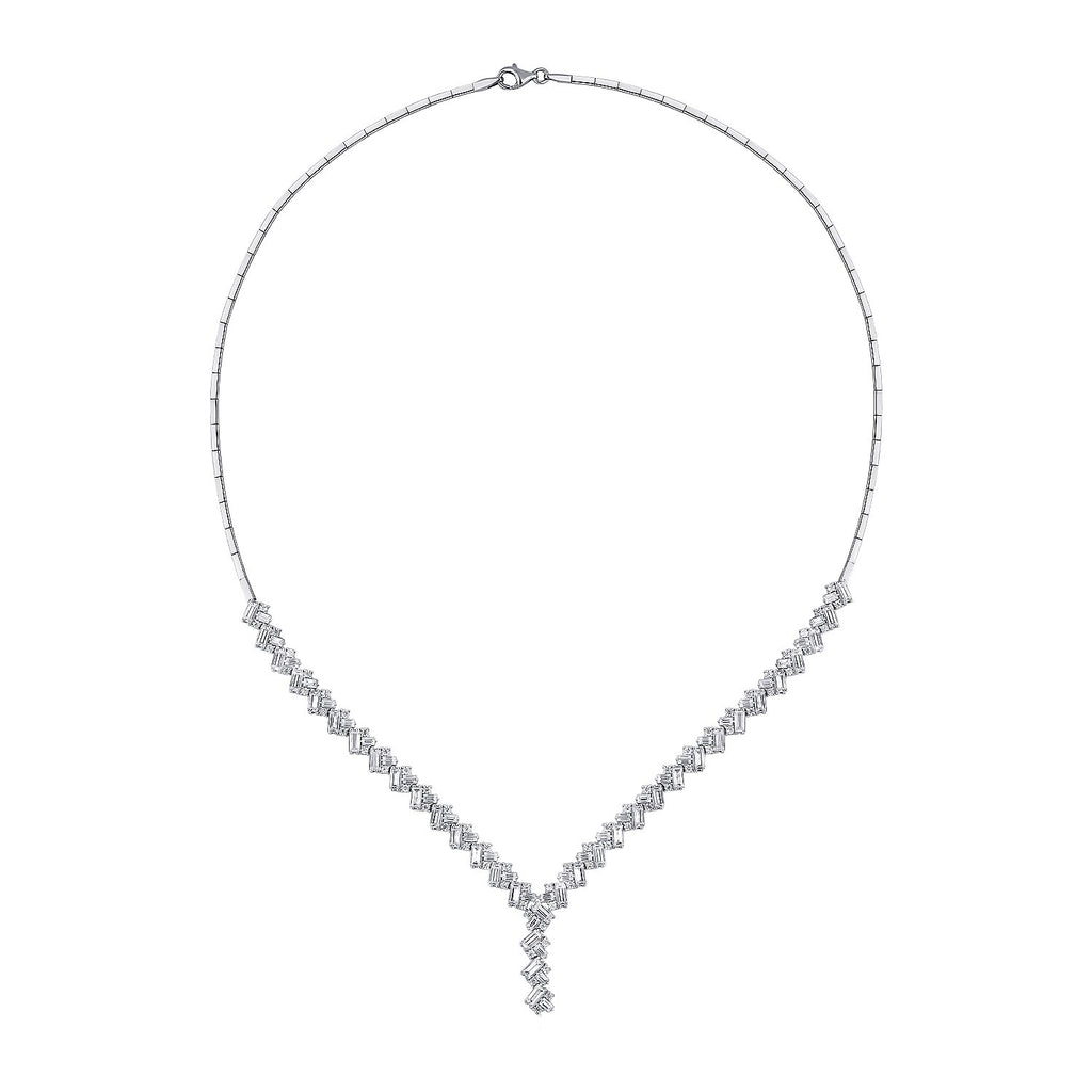 Gold Baguette Design Neckband