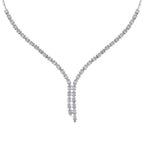 Gold Baguette Stone Trend Neckband