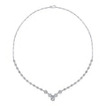 Gold Pear Stone Design Neckband