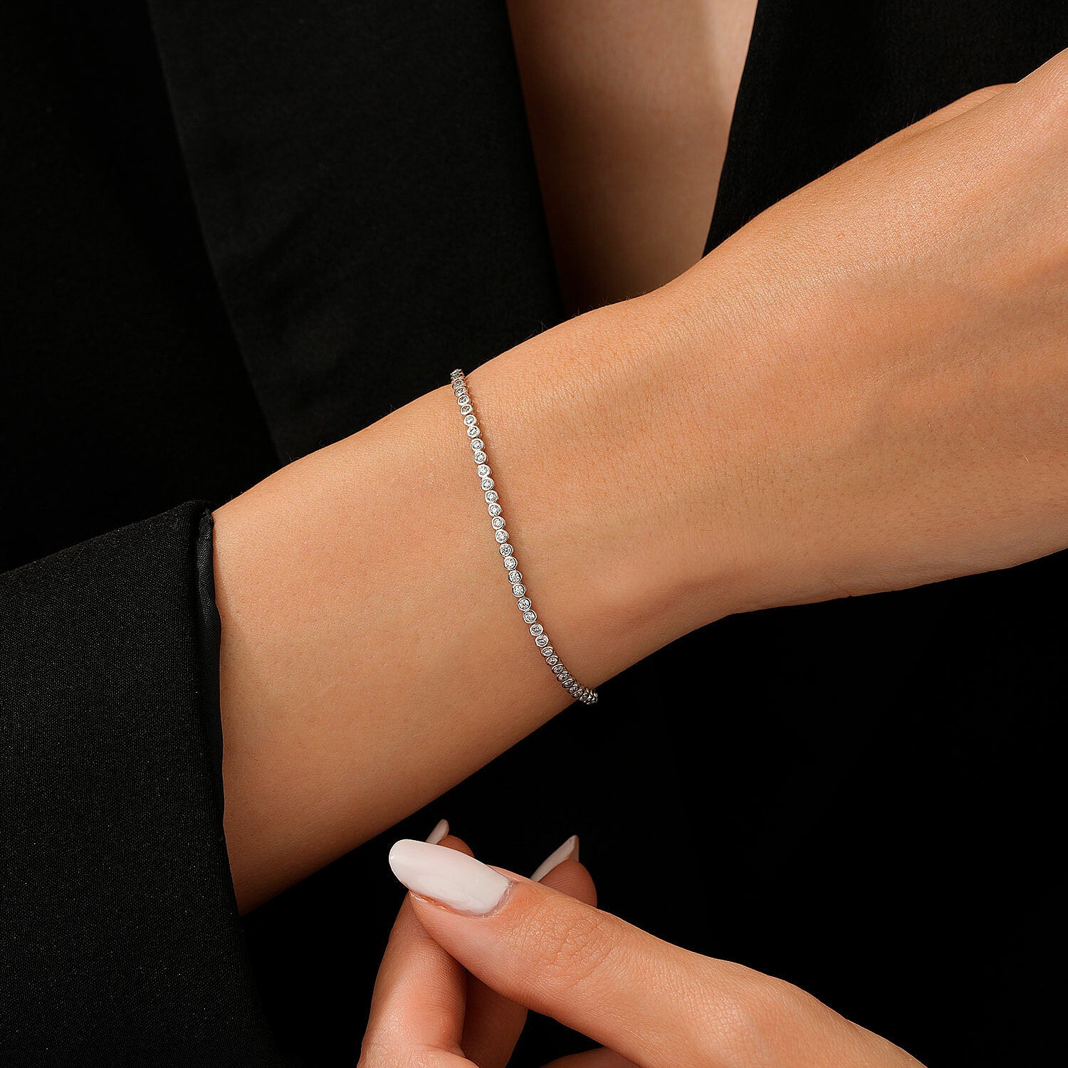 Gold Tennis Bracelet