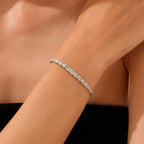 Gold Tennis Bracelet