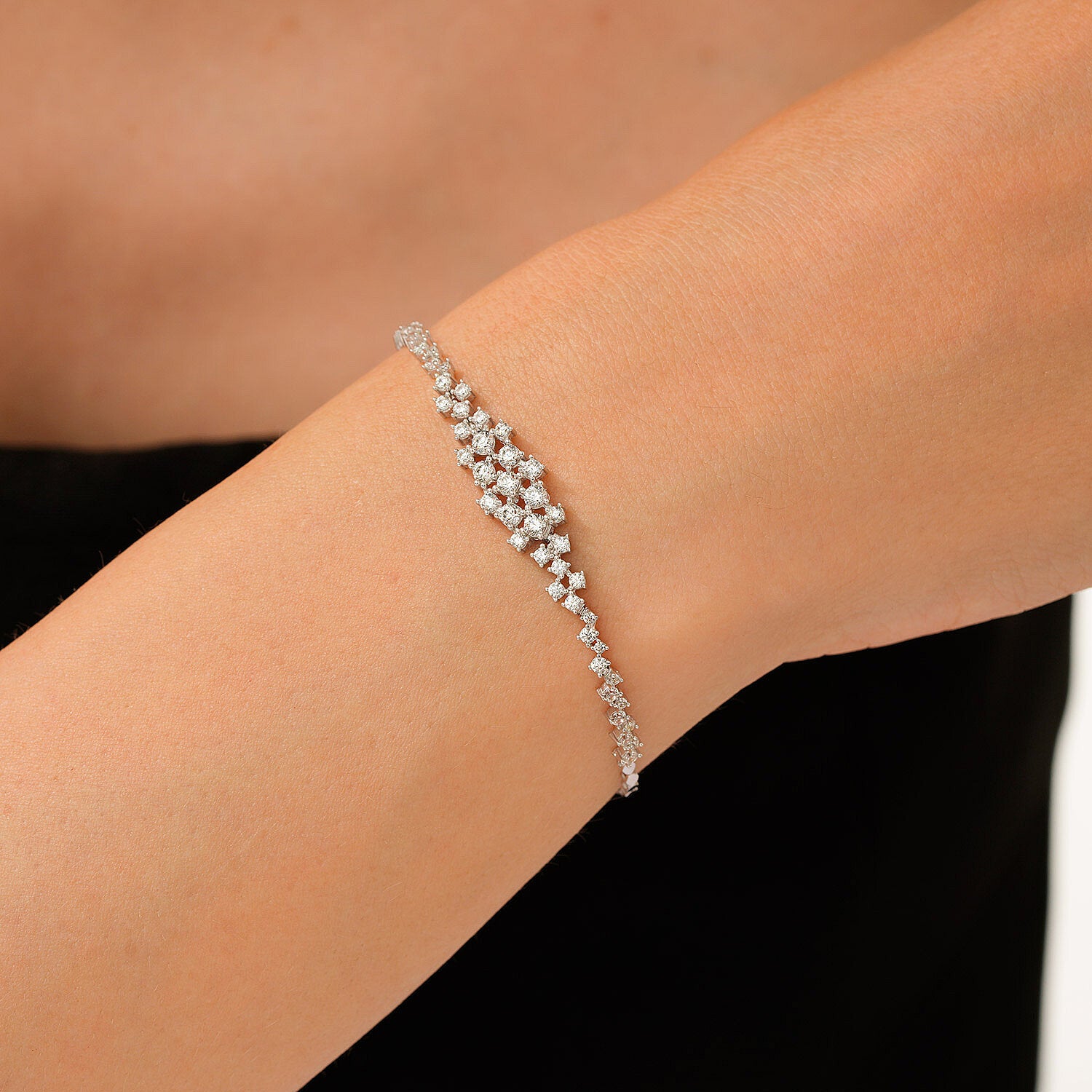 Trend Gold Stone Accented Bracelet