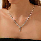 Gold Baguette Design Neckband
