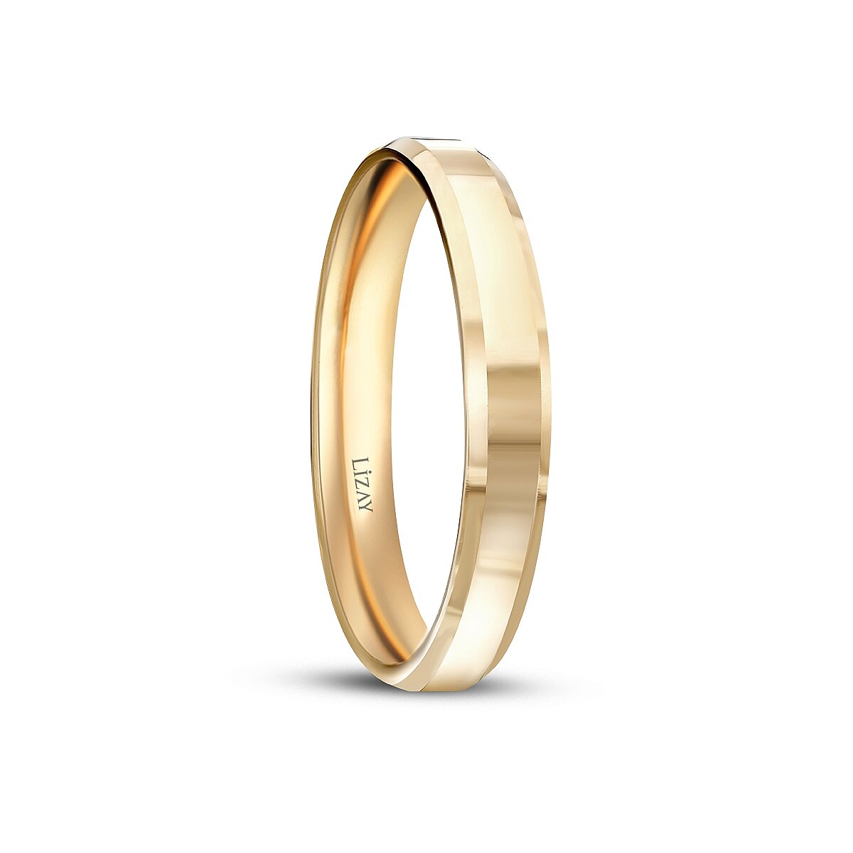 Men's Plain Gold Wedding Band