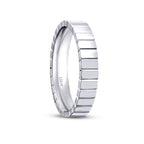 Men's Patterned Gold Wedding Band