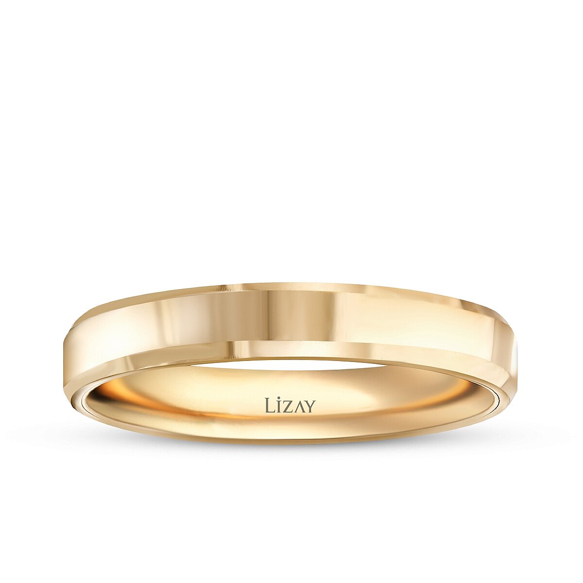 Women's Plain Gold Wedding Band