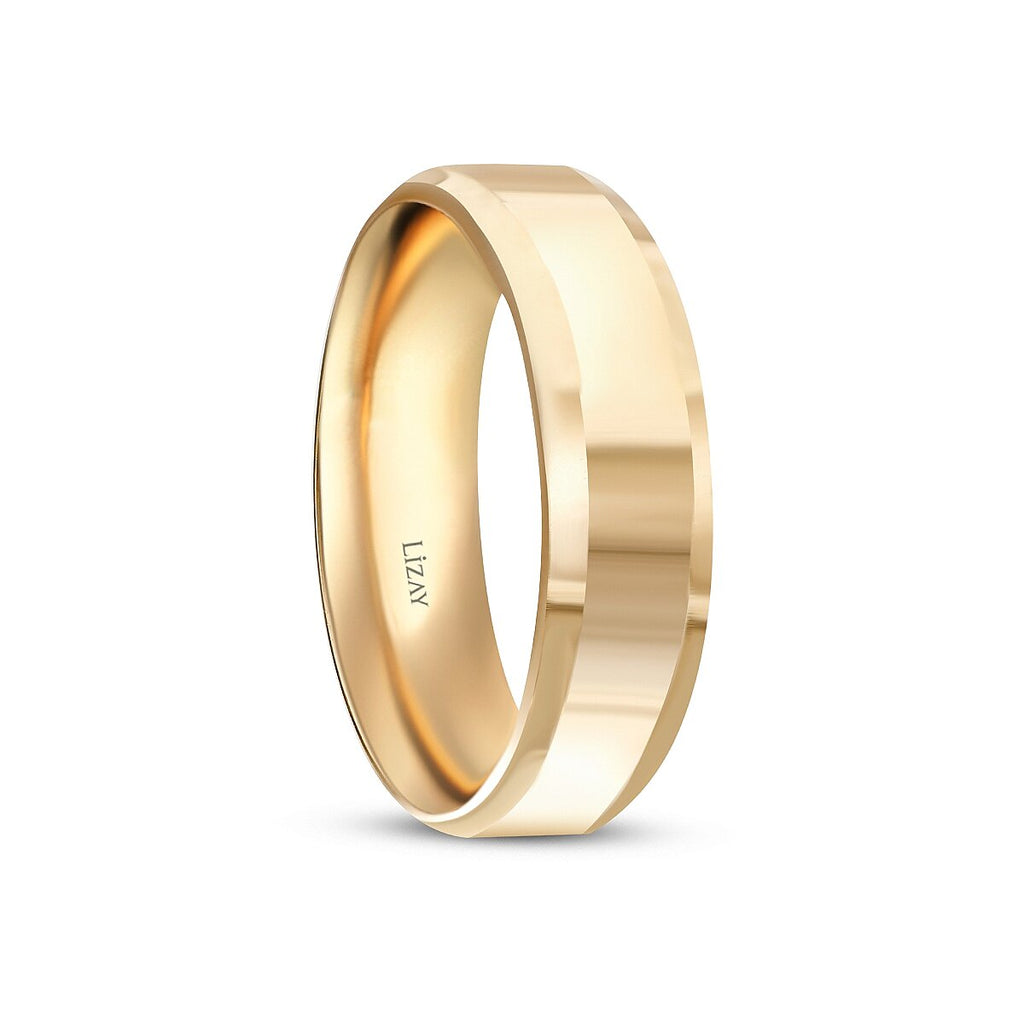 Women's Plain Gold Wedding Band