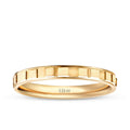 Gold Stone Men's Wedding Band
