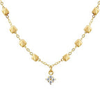 Dainty Gold Stardust Pendant Necklace