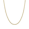 Gold Ball Bead Chain Necklace