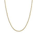 Gold Ball Bead Chain Necklace