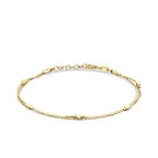 Gold Double Chain Bracelet