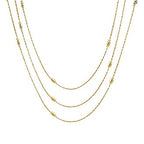 Gold Designer Statement Necklace