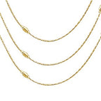 Gold Designer Statement Necklace
