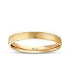 Gold Plain Men's Wedding Band