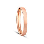 Gold Rose Men's Wedding Band