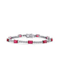 20,27 Carat Diamond Ruby Bracelet