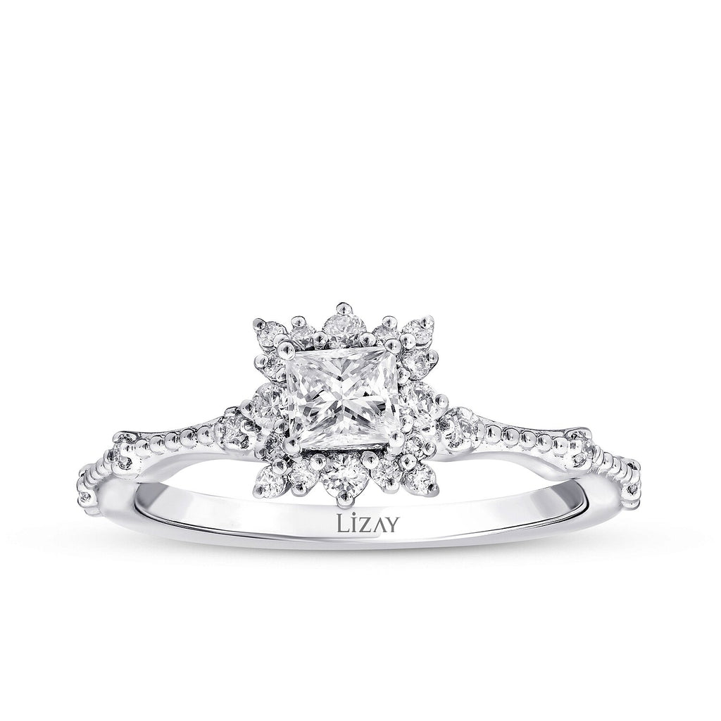 0,48 Carat Diamond Vintage Ring