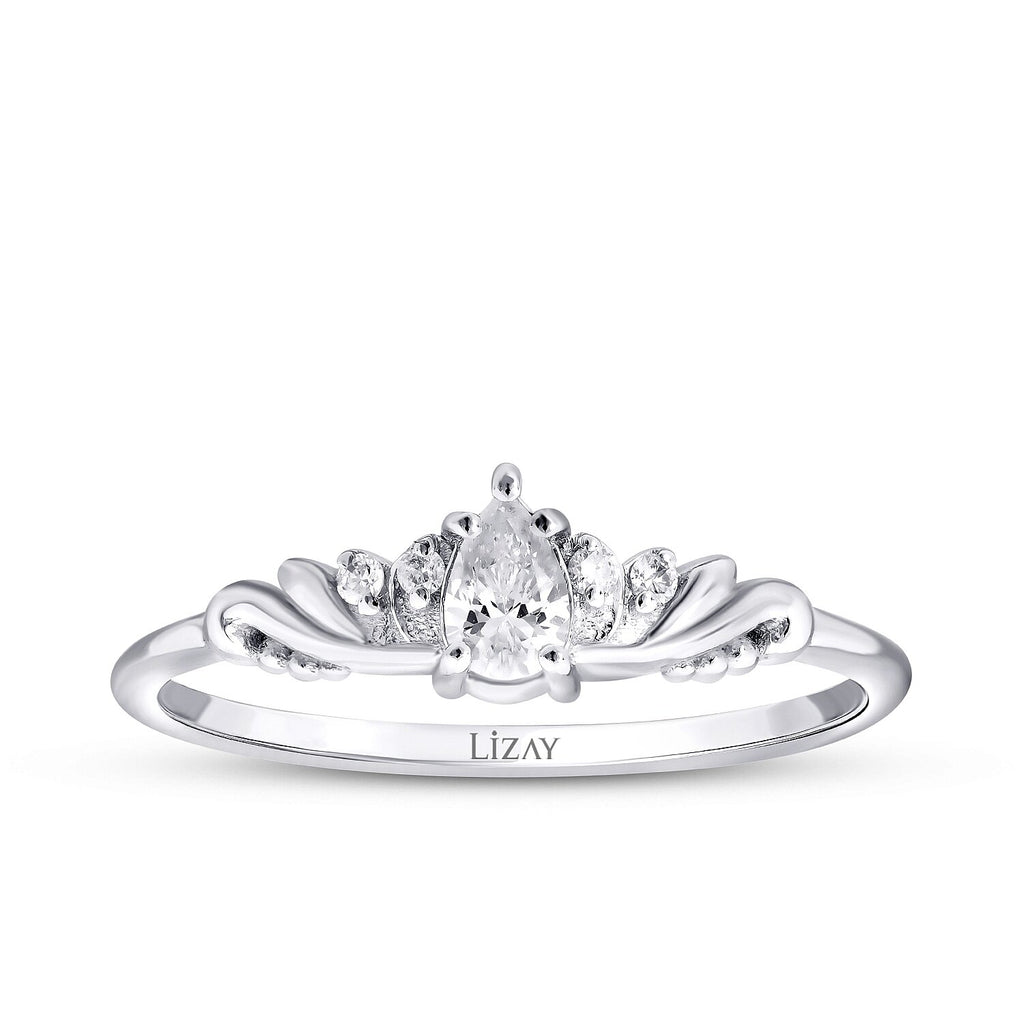 0,19 Carat Diamond Ring