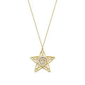 Gold Star Pendant Necklace