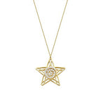 Gold Star Pendant Necklace