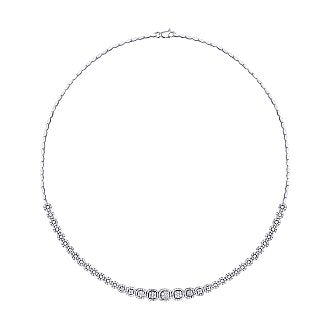 Gold Trendy Statement Choker Necklace