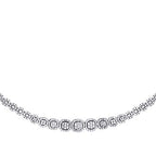 Gold Trendy Statement Choker Necklace