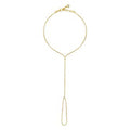 Gold White Enamel Shahmeran Bracelet